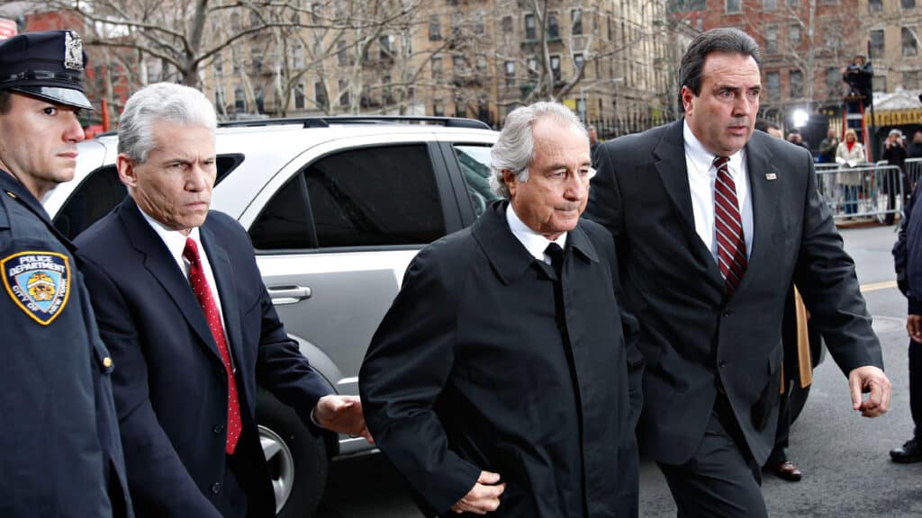 Bernie Madoff's Ponzi Scheme stock market scams