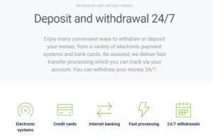 Forex4you Deposit and Withdrawal