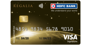 HDFC Bank Regalia Credit Card