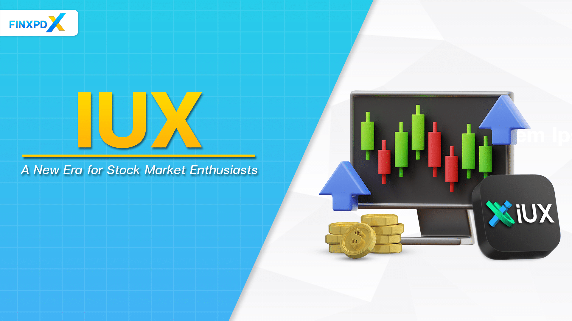 An overview of the IUX trading platform, emphasizing its user-friendly design tailored for stock market traders.