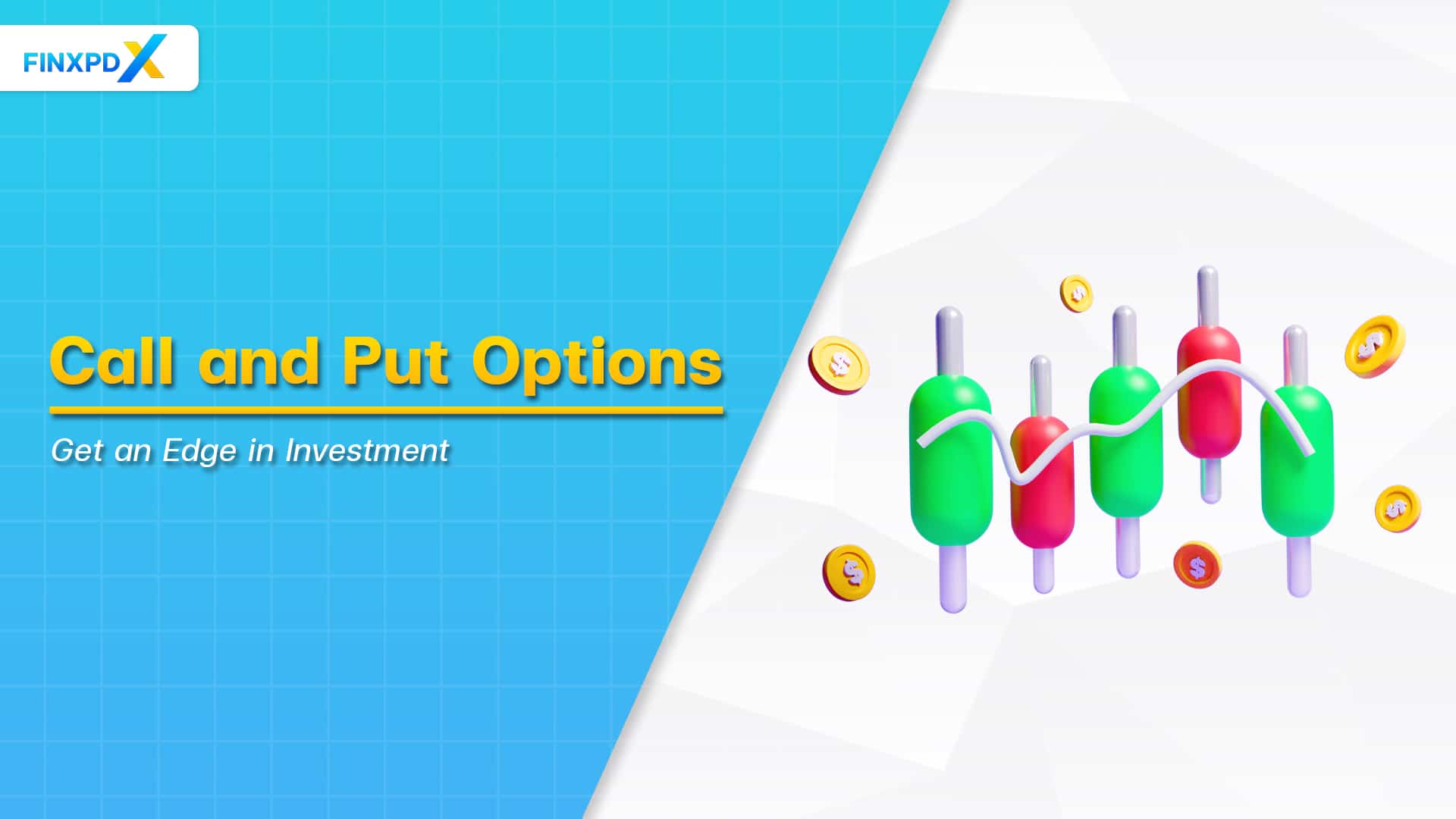 A visual representation of call and put options, illustrating their definitions and differences in financial trading.