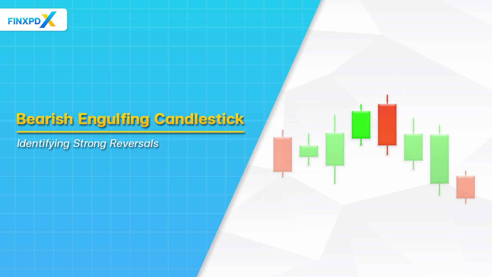 Image of a Bearish Engulfing Candlestick pattern, emphasizing its key structural components.