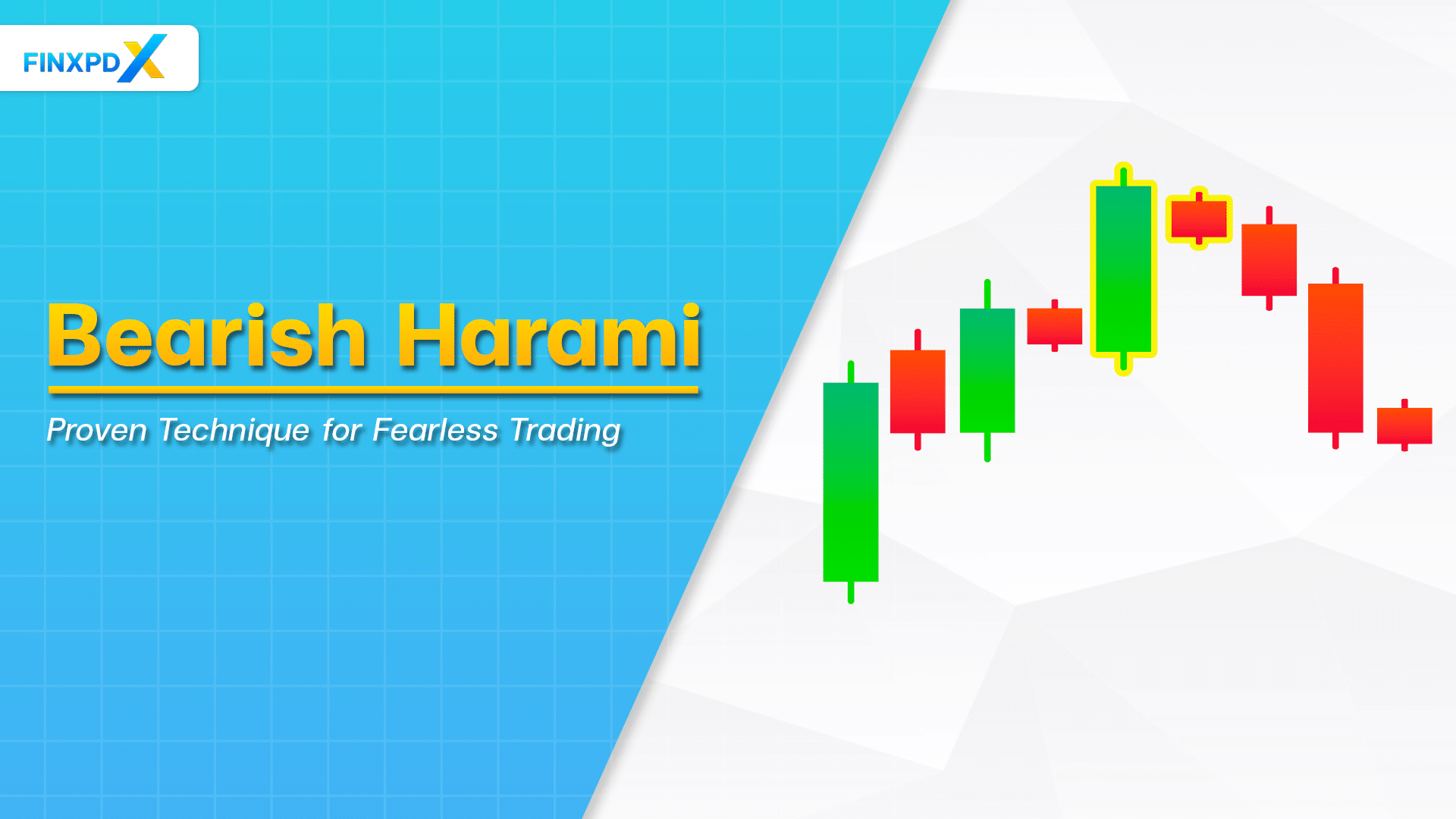 An illustration depicting the bearsh harami forex trading strategy, showcasing candlestick patterns and market analysis techniques.