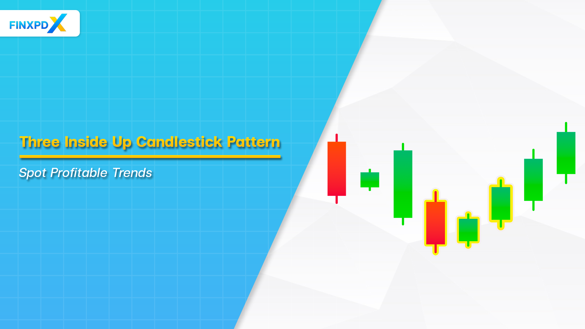 An Image showing Three Inside Up Candlestick Pattern